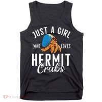 Just A Girl Who Loves Hermit Crabs Tank Top thumb 0