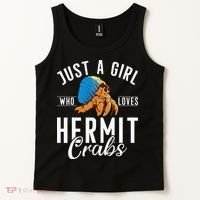 Just A Girl Who Loves Hermit Crabs Tank Top thumb 2