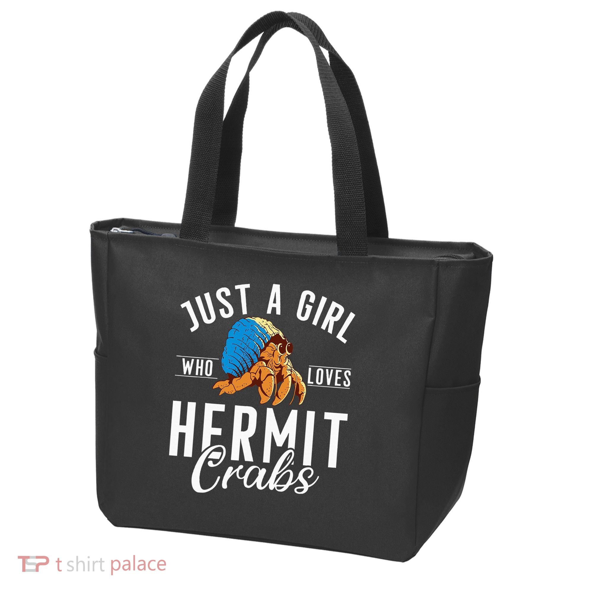 Just A Girl Who Loves Hermit Crabs Tote Bag
