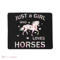 JUST A GIRL WHO LOVEs Horses Mousepad thumb 0