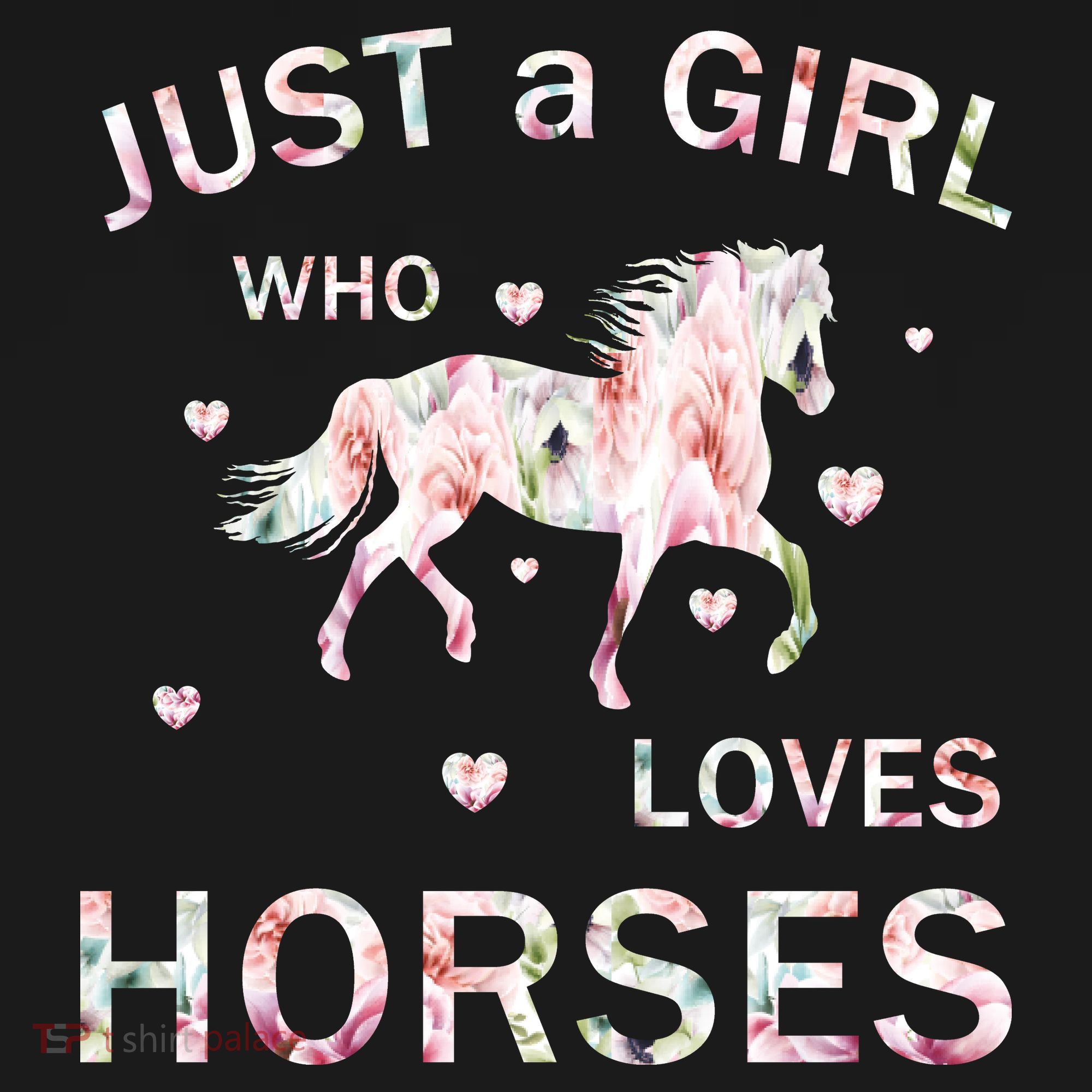 JUST A GIRL WHO LOVEs Horses Mousepad