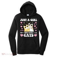 Just A Girl Who Loves Cats Women's Hoodie thumb 0