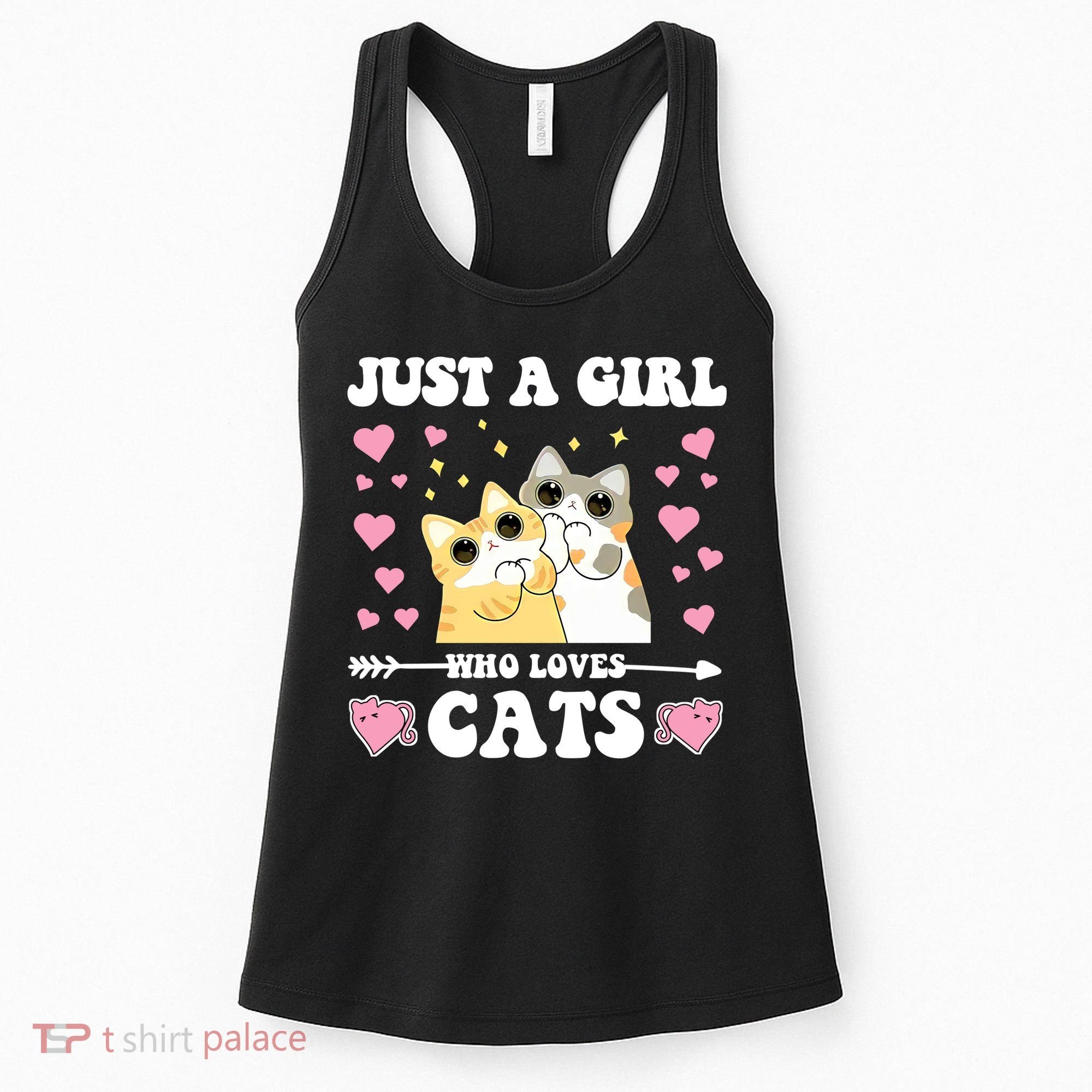 Just A Girl Who Loves Cats Women's Tank Top