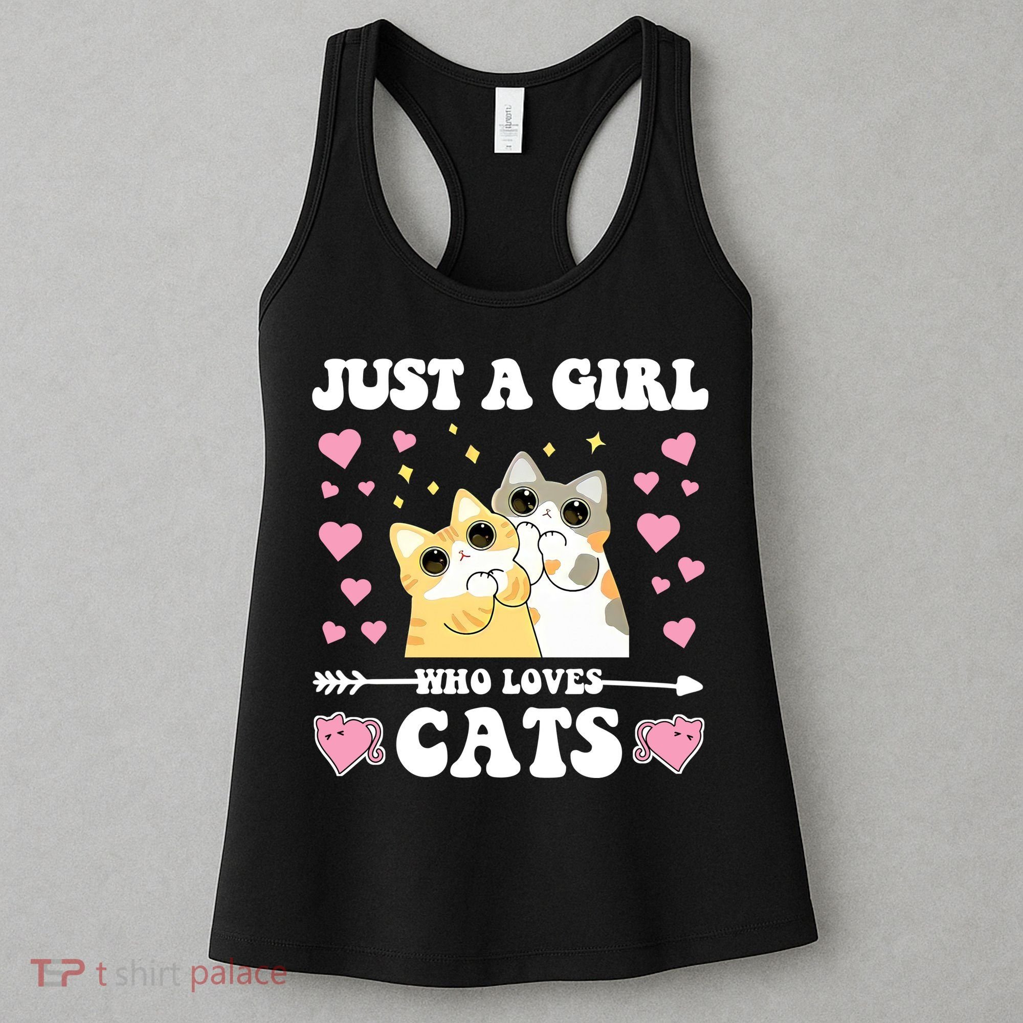 Just A Girl Who Loves Cats Women's Tank Top
