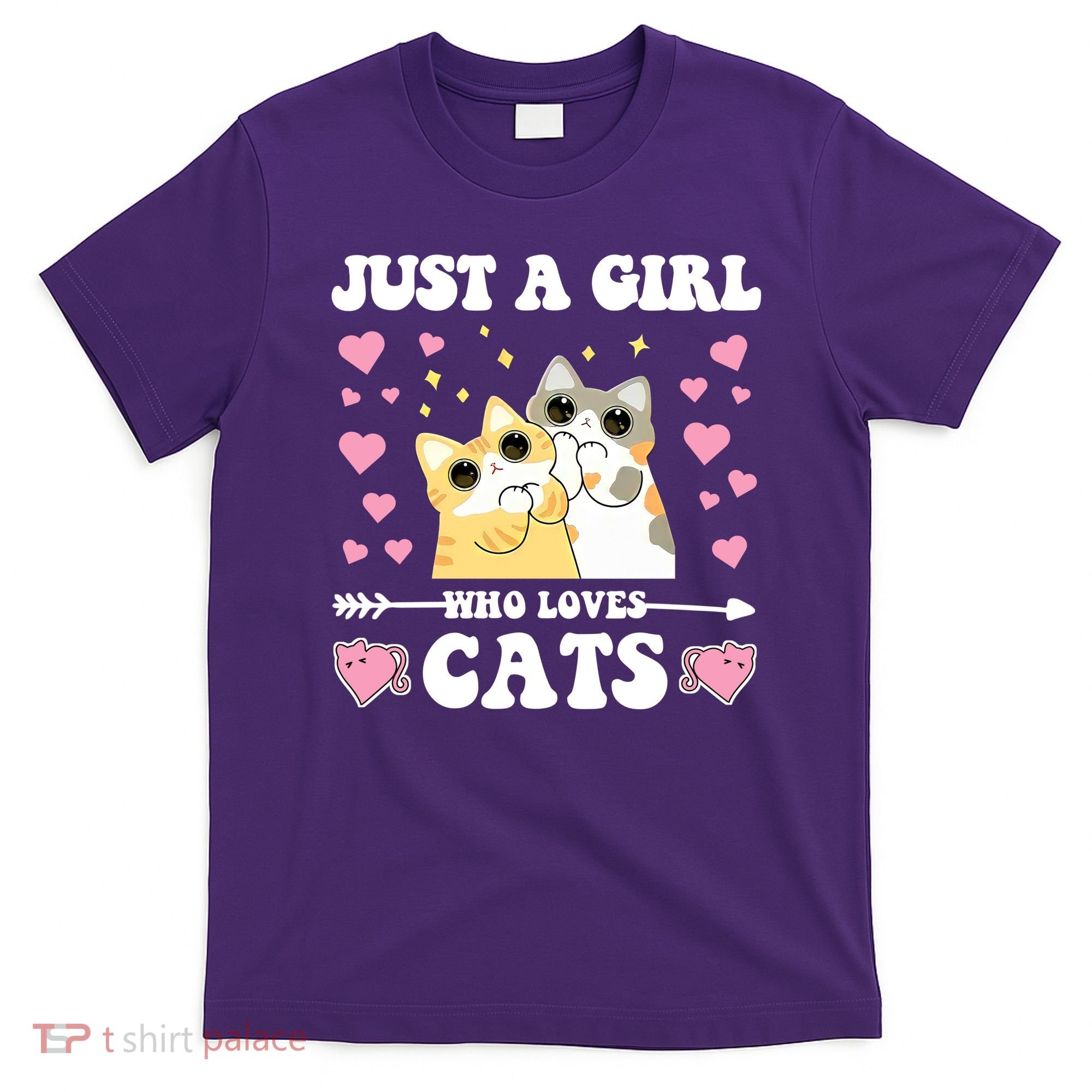 Just A Girl Who Loves Cats T-Shirt