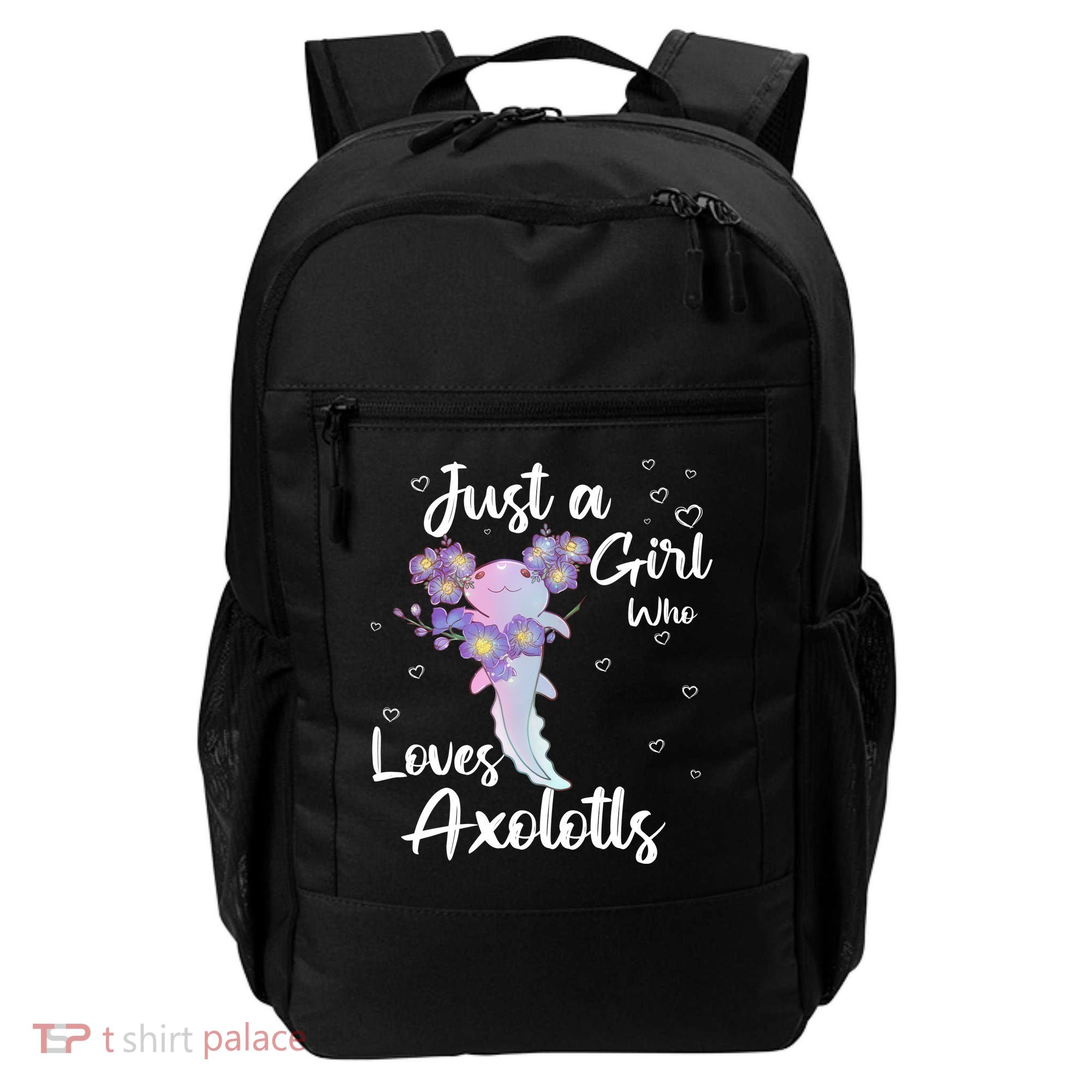 Just A Girl Who Loves Axolotls Backpack