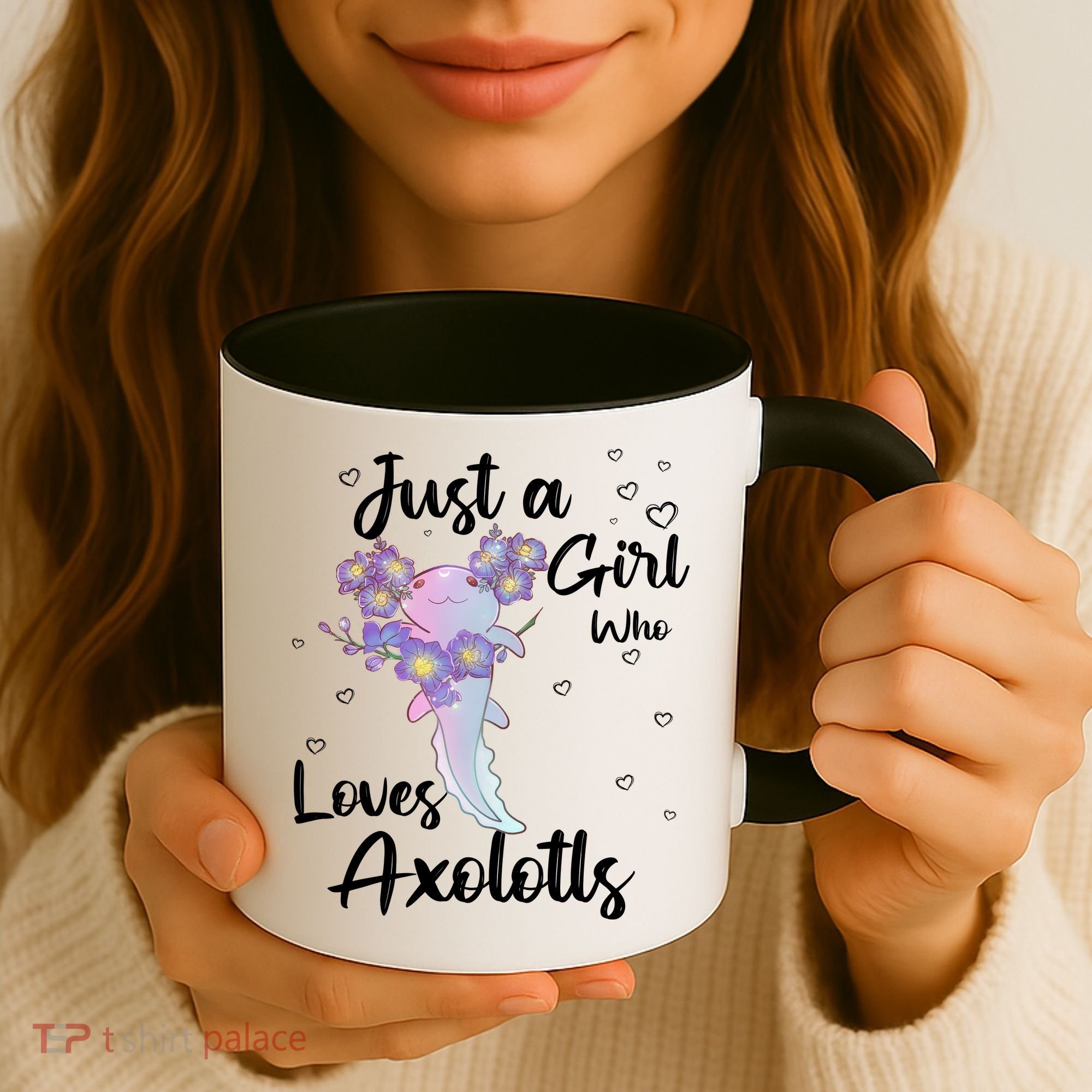 Just A Girl Who Loves Axolotls Coffee Mug