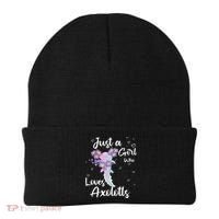 Just A Girl Who Loves Axolotls Beanie thumb 0