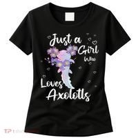 Just A Girl Who Loves Axolotls Women's T-Shirt thumb 0