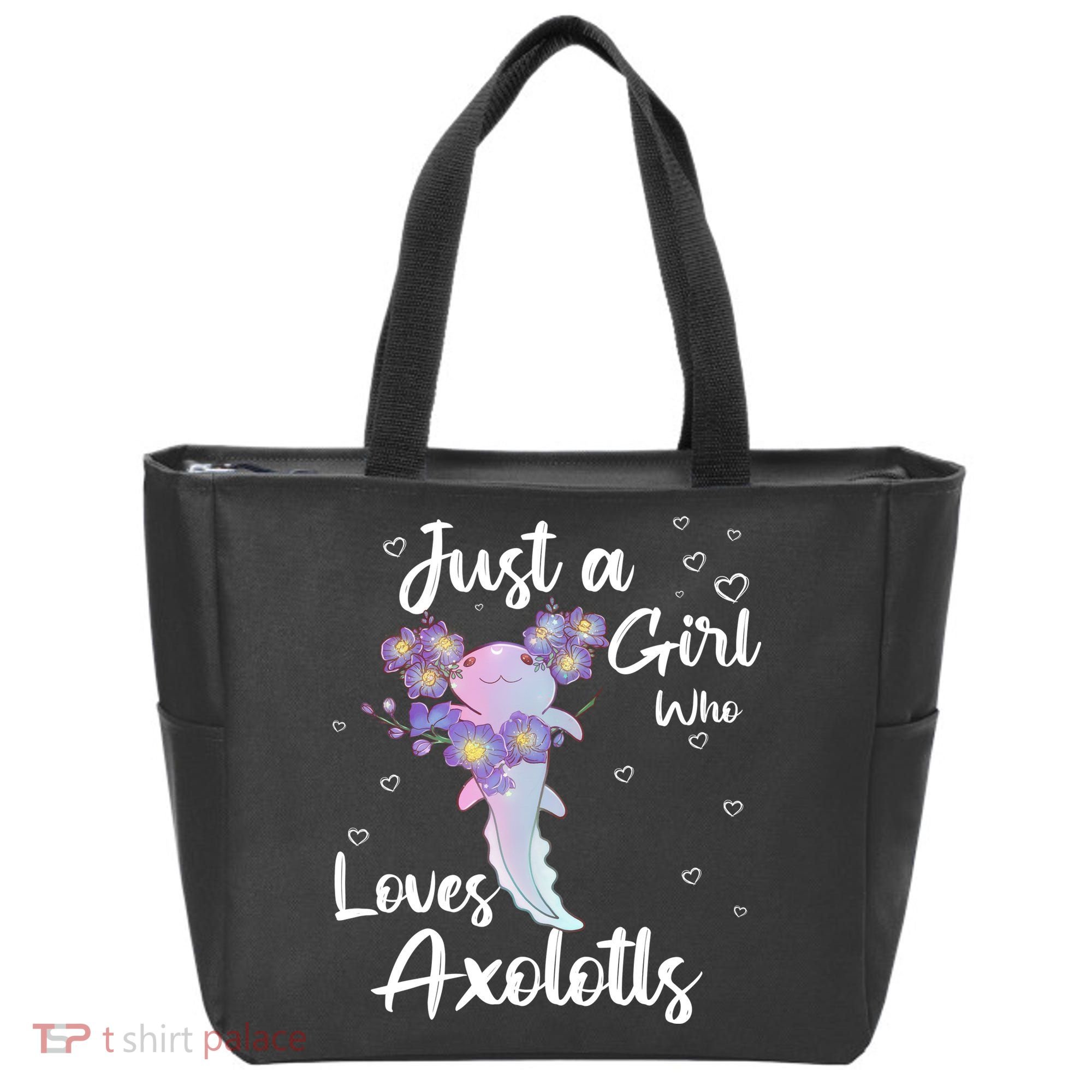 Just A Girl Who Loves Axolotls Tote Bag