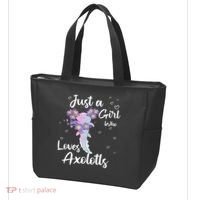 Just A Girl Who Loves Axolotls Tote Bag thumb 3