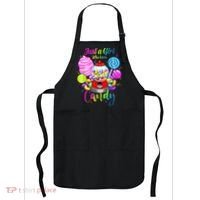 Just A Girl Who Loves Candy, Rainbow Sweets Tester Gift Apron thumb 0