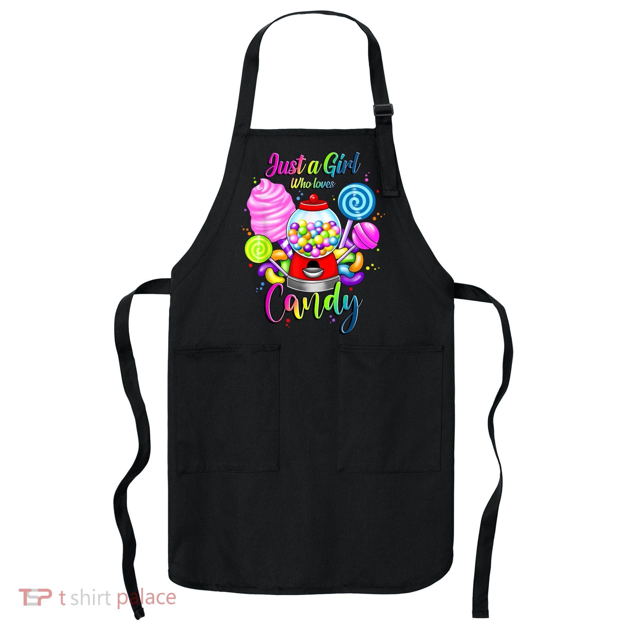 Just A Girl Who Loves Candy, Rainbow Sweets Tester Gift Apron