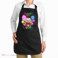 Just A Girl Who Loves Candy, Rainbow Sweets Tester Gift Apron thumb 2