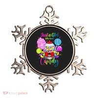 Just A Girl Who Loves Candy, Rainbow Sweets Tester Gift Ornament thumb 0