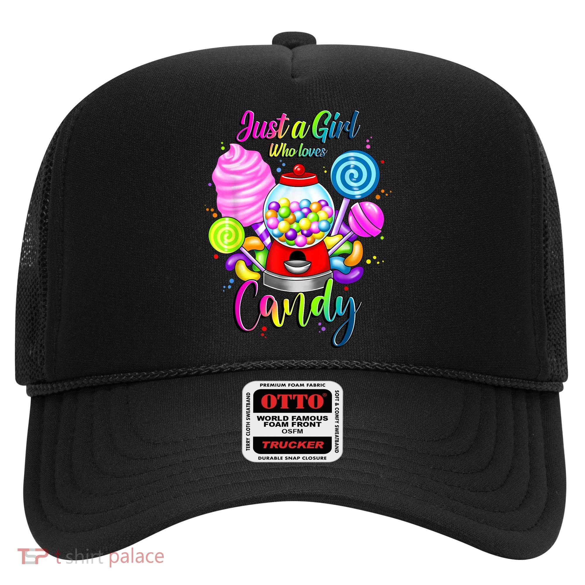 Just A Girl Who Loves Candy, Rainbow Sweets Tester Gift Hat