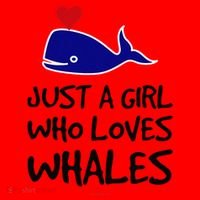 Just A Girl Who Loves Whales . Funny Whale Lover Gift Santa Hat thumb 1