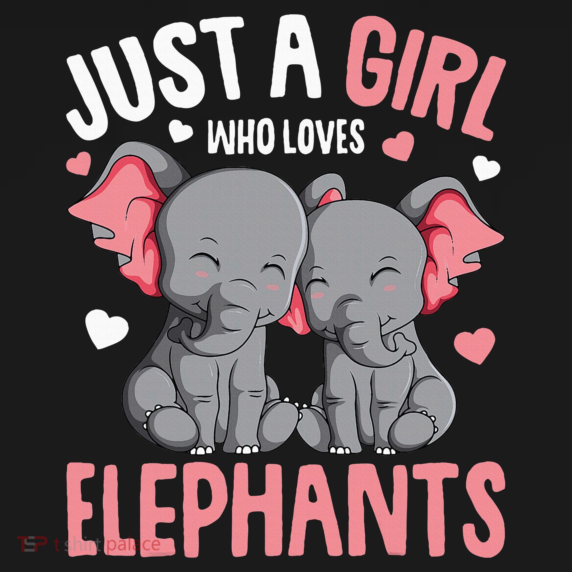 Just A Girl Who Loves Elephants Elephant Lover Women's Tank Top