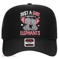Just A Girl Who Loves Elephants Elephant Lover Hat thumb 0