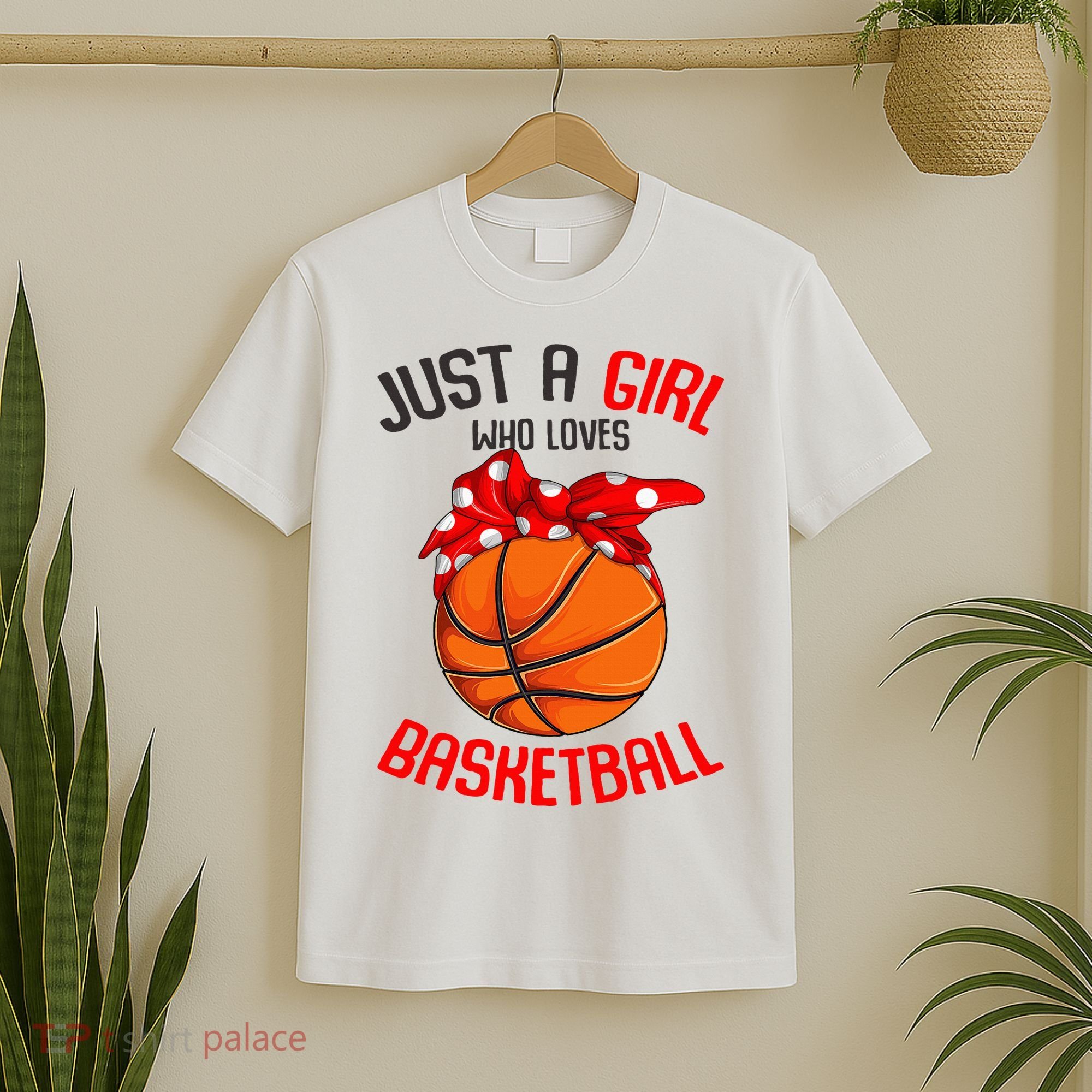 Just a Girl who Loves Basketball T-Shirt