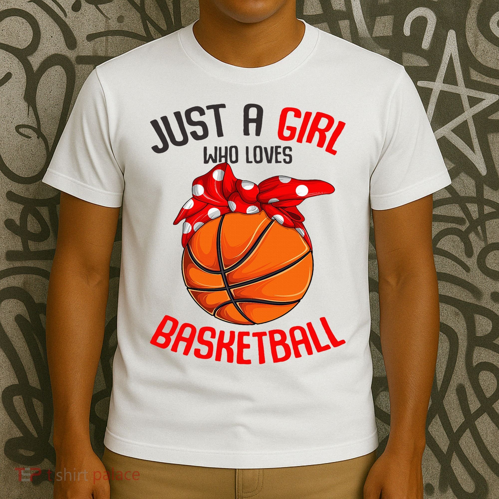 Just a Girl who Loves Basketball T-Shirt