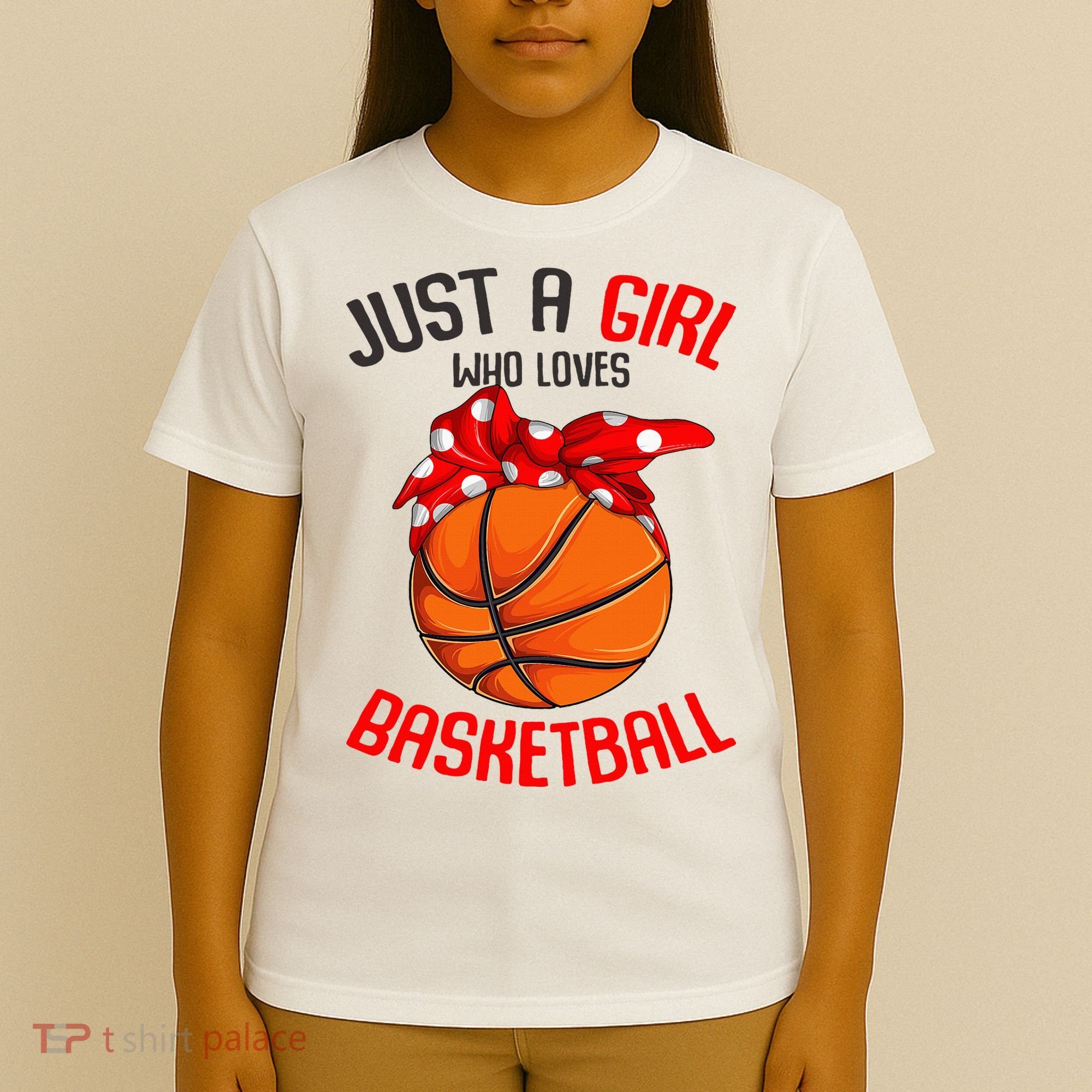 Just a Girl who Loves Basketball T-Shirt