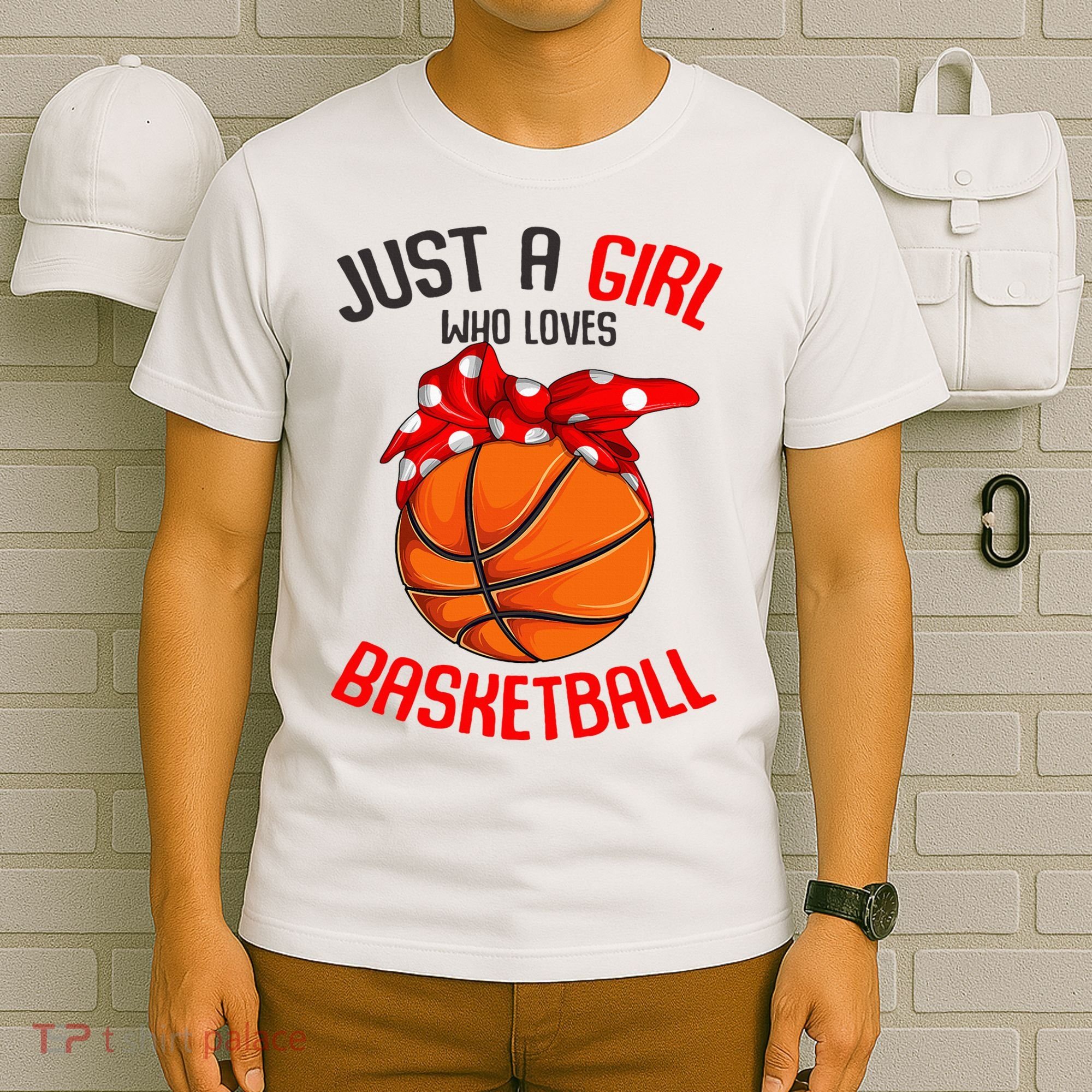Just a Girl who Loves Basketball T-Shirt