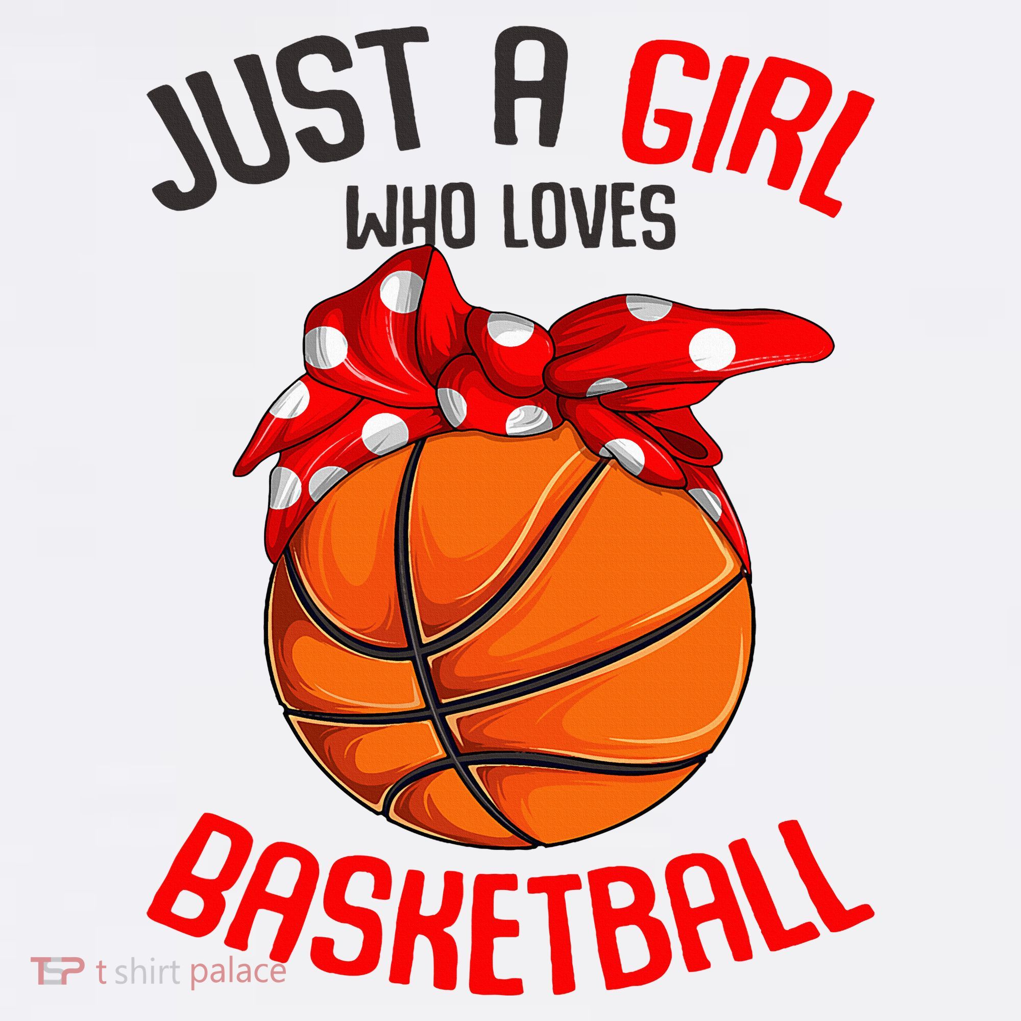Just a Girl who Loves Basketball Mousepad