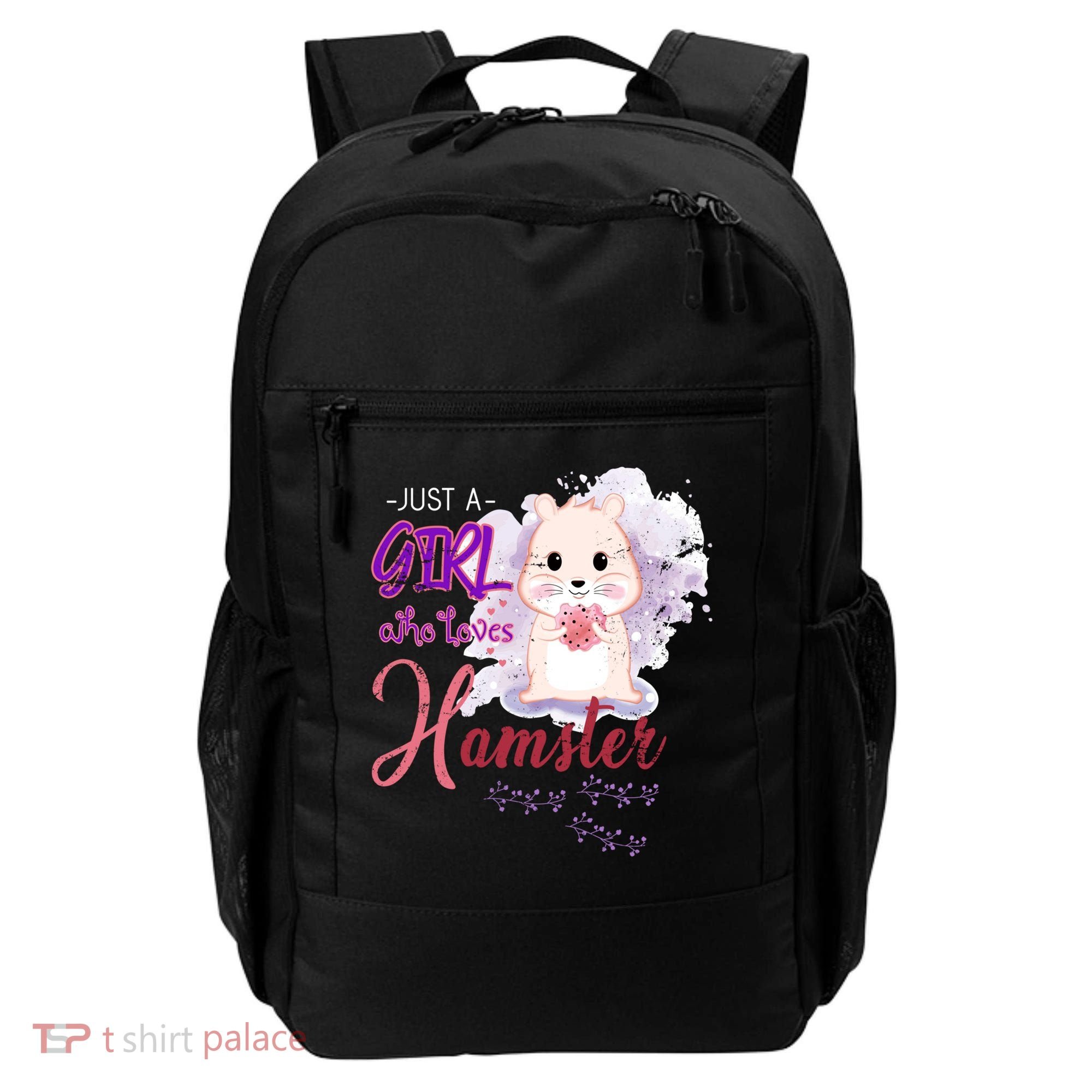 Just A Girl Who Loves Hamster Gift Backpack
