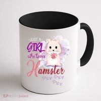 Just A Girl Who Loves Hamster Gift Coffee Mug thumb 1
