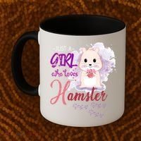 Just A Girl Who Loves Hamster Gift Coffee Mug thumb 2