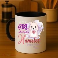 Just A Girl Who Loves Hamster Gift Coffee Mug thumb 4