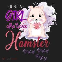 Just A Girl Who Loves Hamster Gift Beanie thumb 2