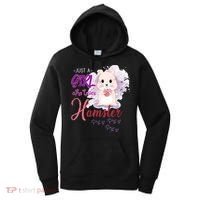 Just A Girl Who Loves Hamster Gift Women's Hoodie thumb 0