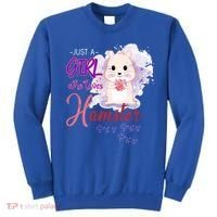 Just A Girl Who Loves Hamster Gift Sweatshirt thumb 0