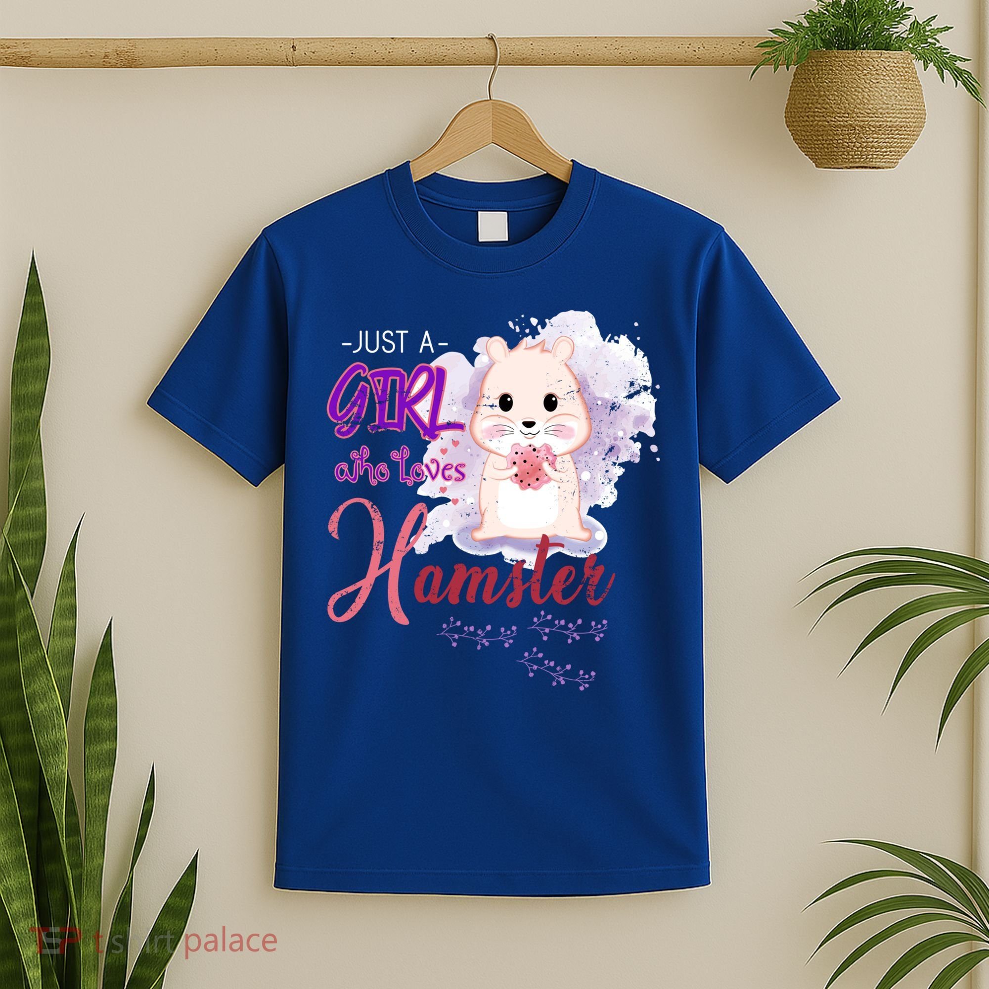 Just A Girl Who Loves Hamster Gift T-Shirt