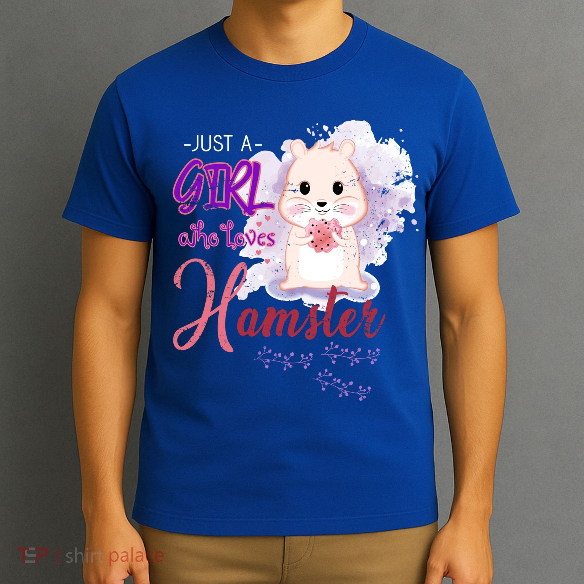 Just A Girl Who Loves Hamster Gift T-Shirt