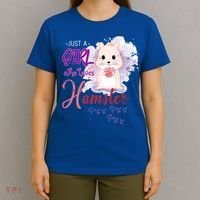Just A Girl Who Loves Hamster Gift T-Shirt thumb 4