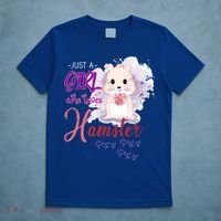 Just A Girl Who Loves Hamster Gift T-Shirt thumb 5