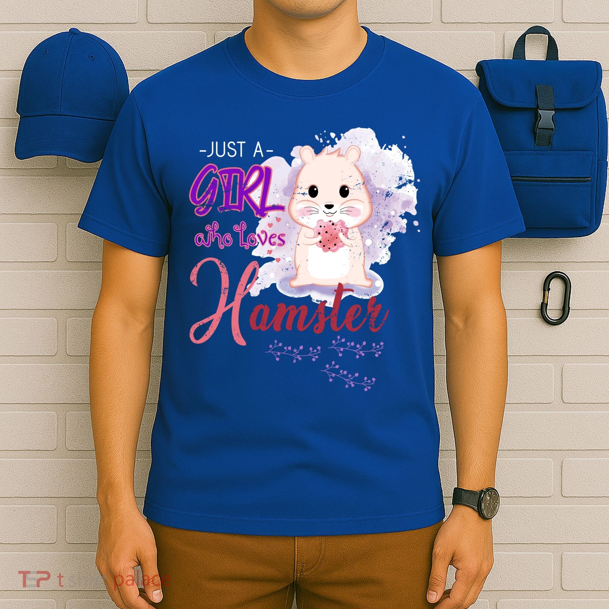 Just A Girl Who Loves Hamster Gift T-Shirt
