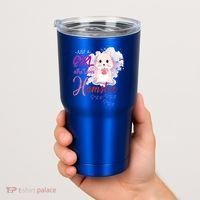 Just A Girl Who Loves Hamster Gift Tumbler thumb 2