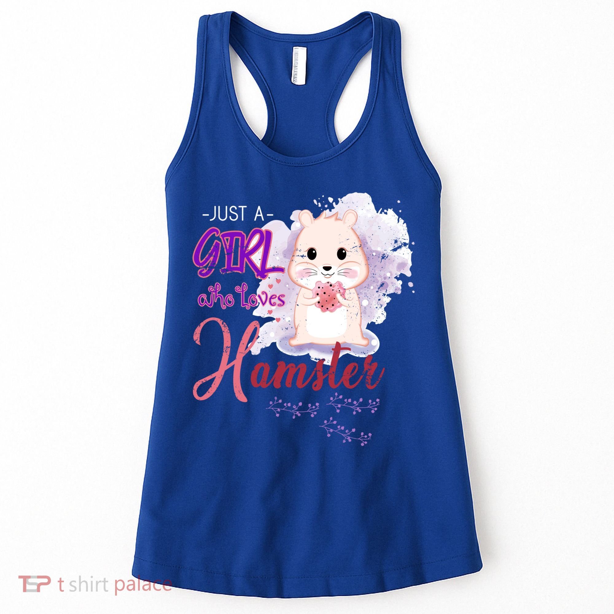 Just A Girl Who Loves Hamster Gift Women's Tank Top