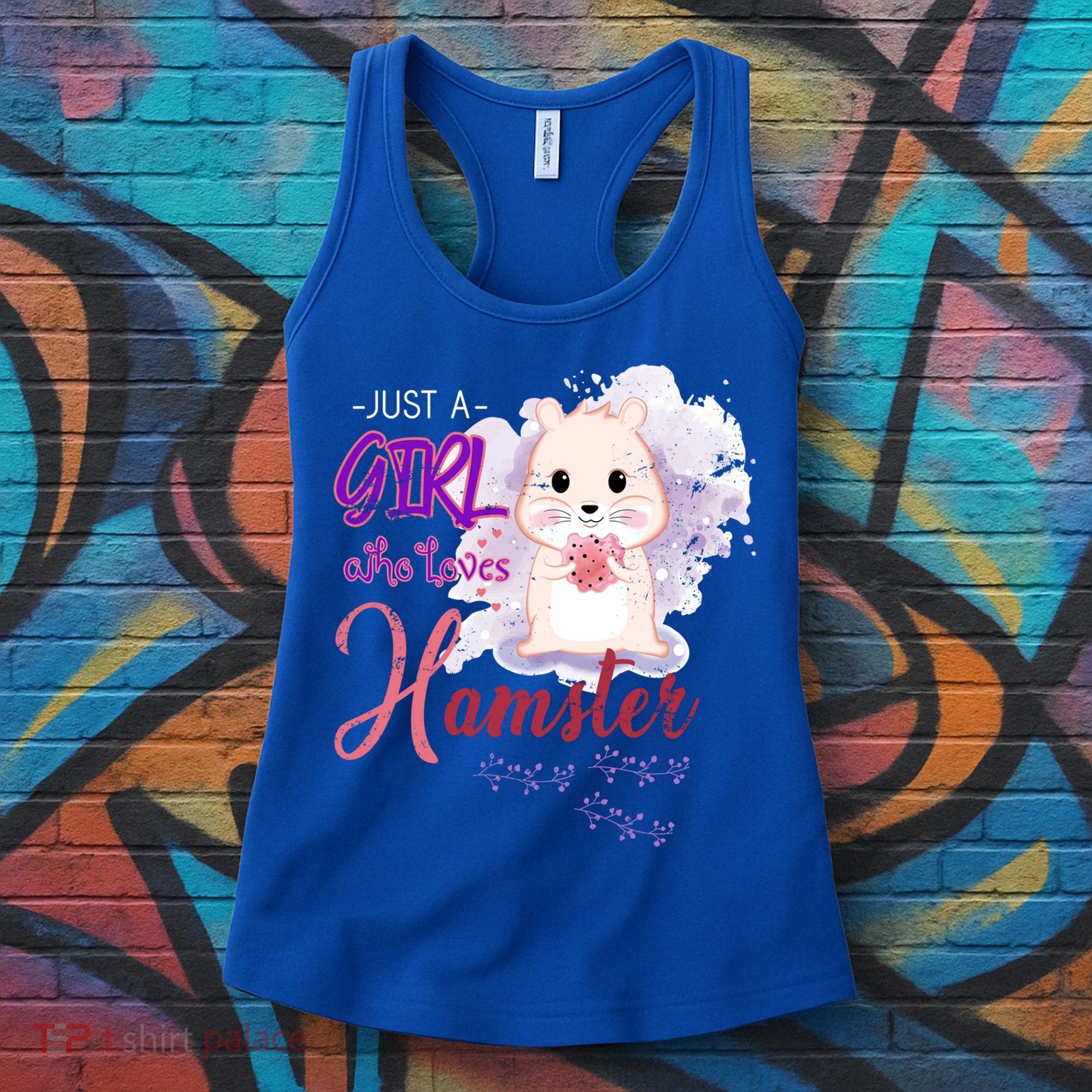 Just A Girl Who Loves Hamster Gift Women's Tank Top