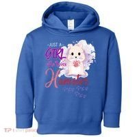 Just A Girl Who Loves Hamster Gift Toddler Hoodie thumb 0