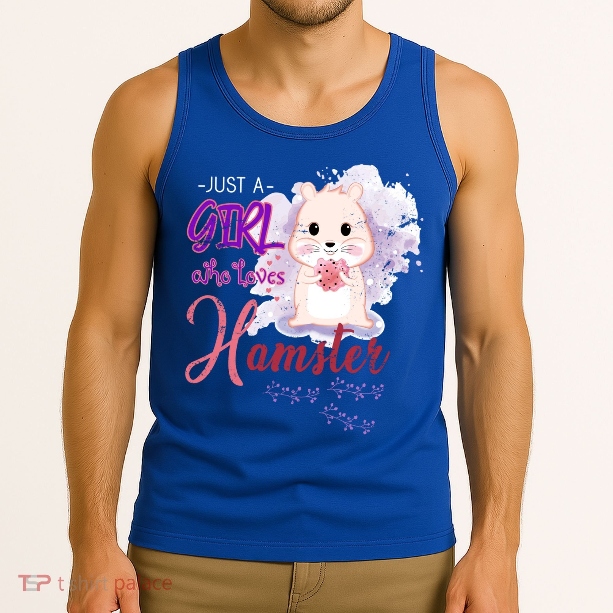 Just A Girl Who Loves Hamster Gift Tank Top