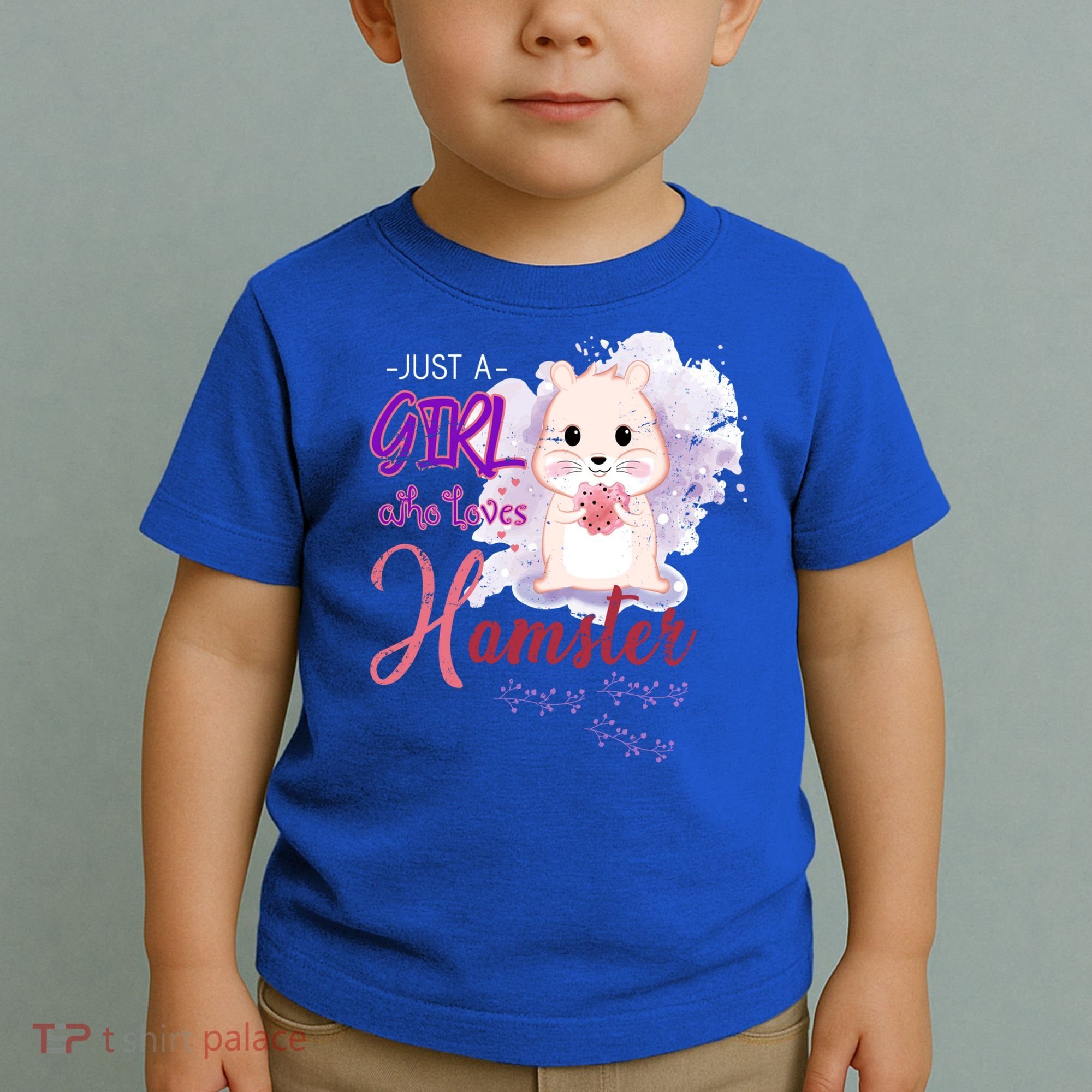 Just A Girl Who Loves Hamster Gift Toddler T-Shirt