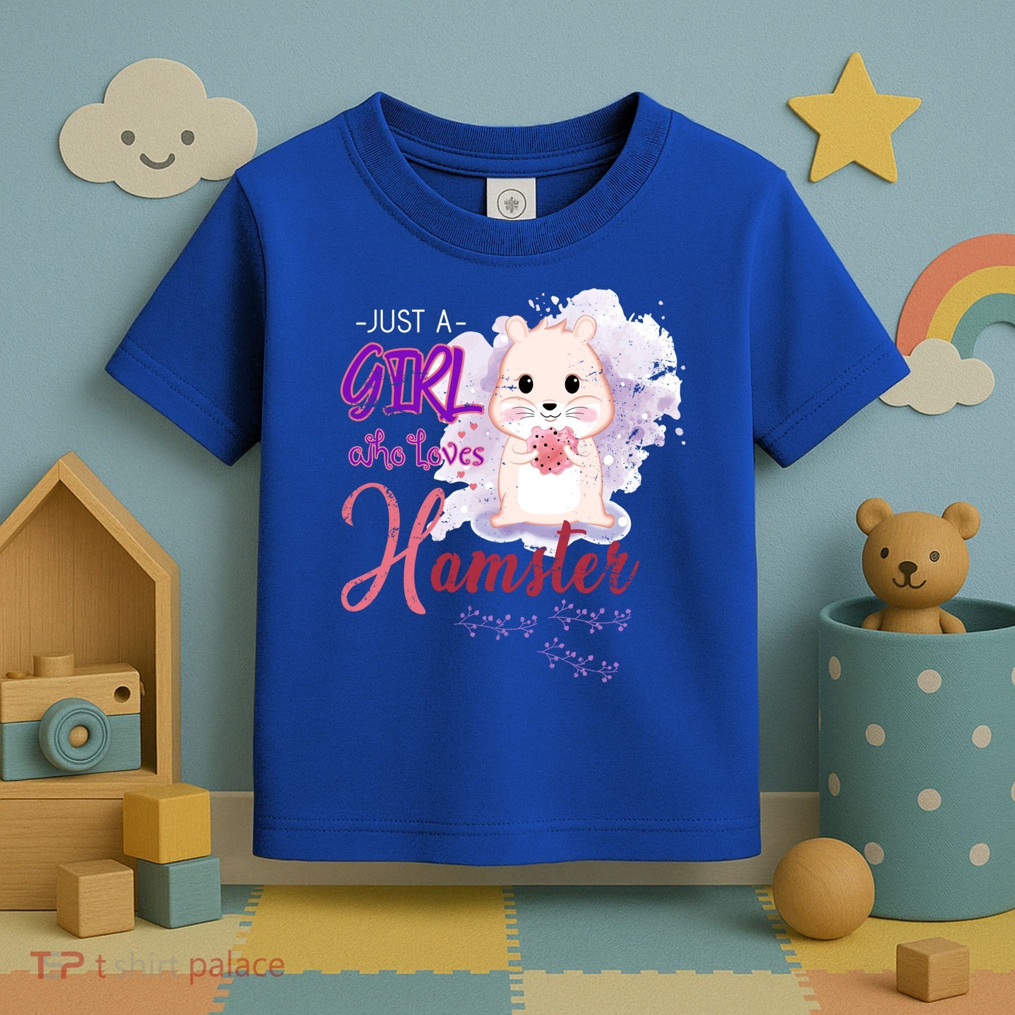 Just A Girl Who Loves Hamster Gift Toddler T-Shirt