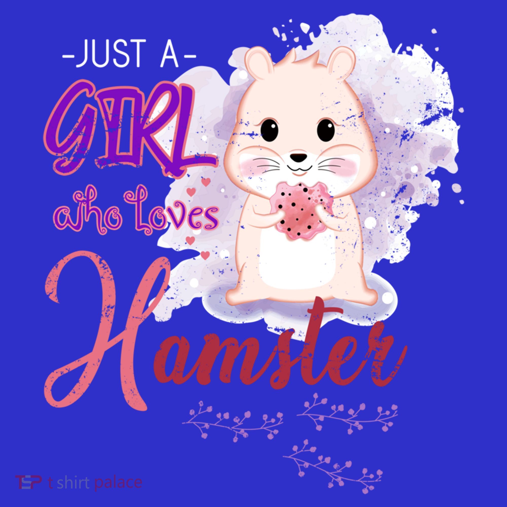 Just A Girl Who Loves Hamster Gift Kids Sweatshirt
