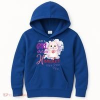 Just A Girl Who Loves Hamster Gift Kids Hoodie thumb 0