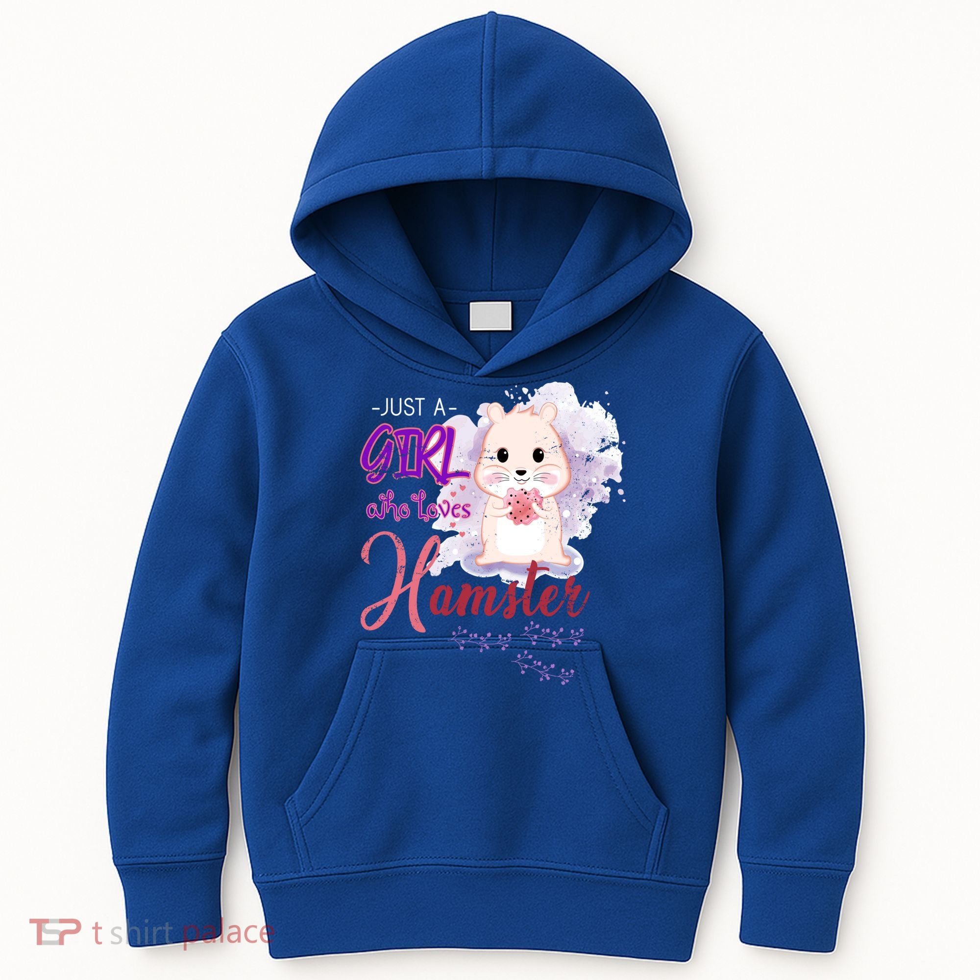 Just A Girl Who Loves Hamster Gift Kids Hoodie